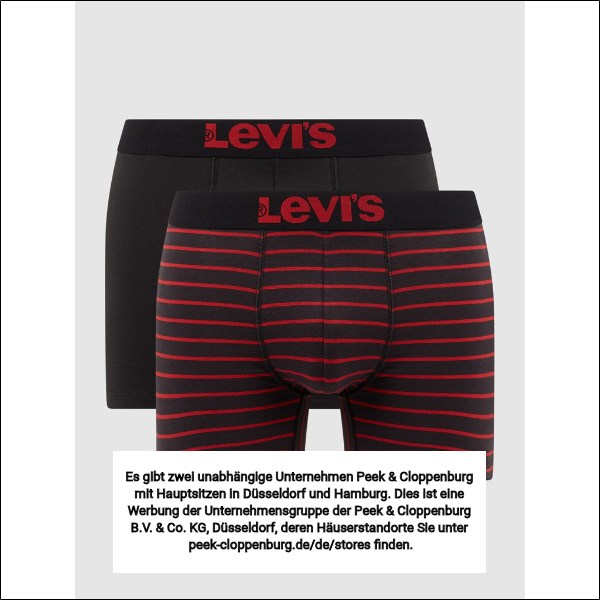Levi's® Herren Levi's Pants-Trunks Rot Gr. Klein