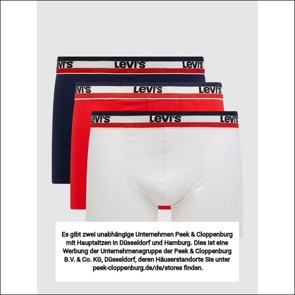 Levi's® Herren Levi's Pants-Trunks Rot Gr. Klein