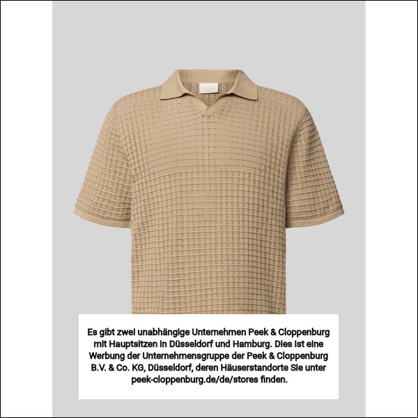 Jack & Jones Herren Poloshirts Beige Gr. Extra Groß