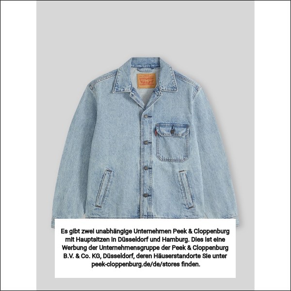 Levi's® Herren Levi's Jeansjacken Blau Gr. Groß