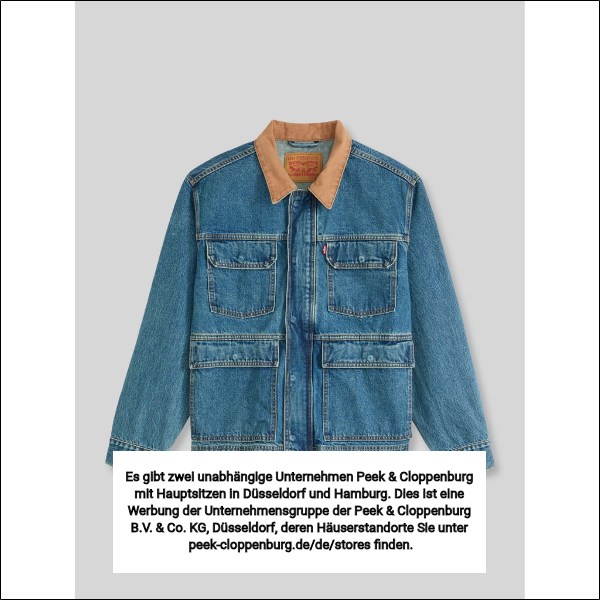 Levi's® Herren Levi's Jeansjacken Blau Gr. Groß
