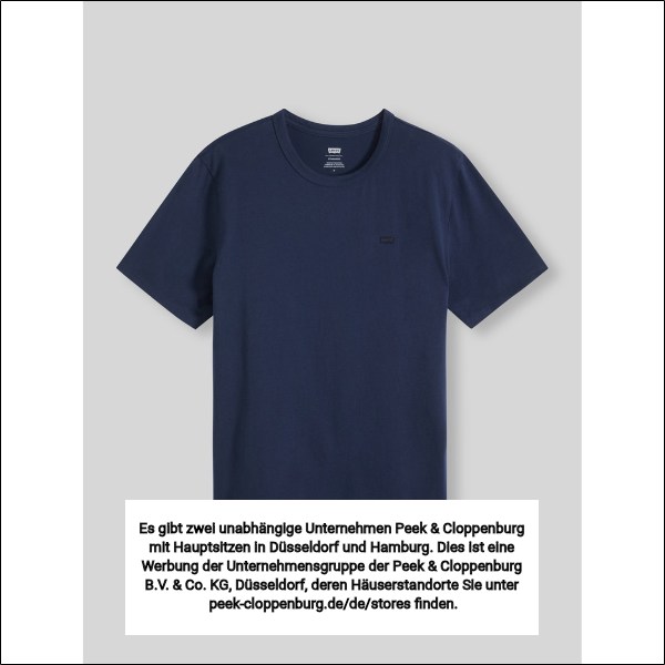 Levi's® Herren Levi's T-Shirts Blau Gr. Mittel