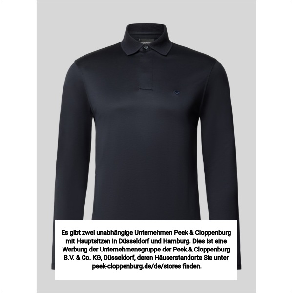 Emporio Armani Herren Marine Poloshirts, Blau, Gr. Übergröße Xxl