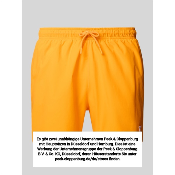 Emporio Armani Herren Orange Badehosen, Gr. Übergröße Xxl