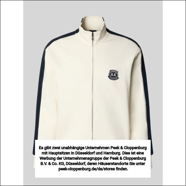 Armani Exchange Herren Trainingsjacken Beige Gr. Mittel